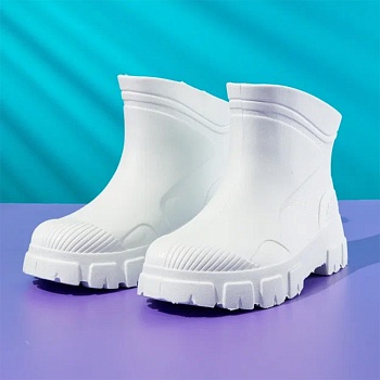 Сапоги резиновые мужские, цвет белый - Обувь ЭВА для мужчин, женщин и детей от производителя Колесник