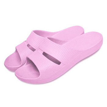 Шлепанцы детские, подростковые, цвет бледно-розовый - Обувь ЭВА для мужчин, женщин и детей от производителя Колесник
