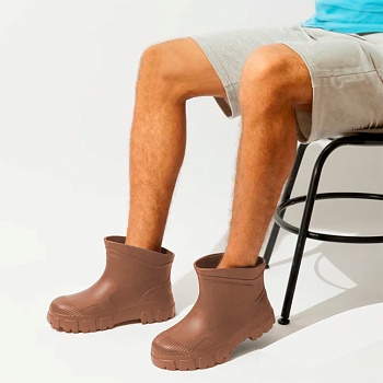 Сапоги резиновые мужские, цвет капучино - Обувь ЭВА для мужчин, женщин и детей от производителя Колесник