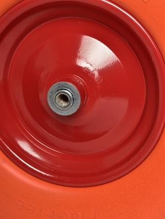Колесо бескамерное для тачки садовой, тележки диаметром 35 см, цвет красный, оранжевый - Обувь ЭВА для мужчин, женщин и детей от производителя Колесник