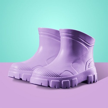 Сапоги детские резиновые, цвет лавандовый - Обувь ЭВА для мужчин, женщин и детей от производителя Колесник