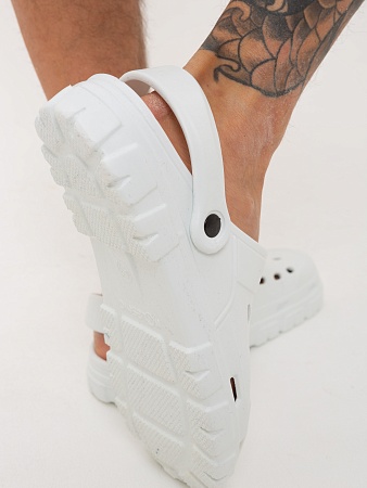 Сабо из ЭВА, цвет белый - Обувь ЭВА для мужчин, женщин и детей от производителя Колесник