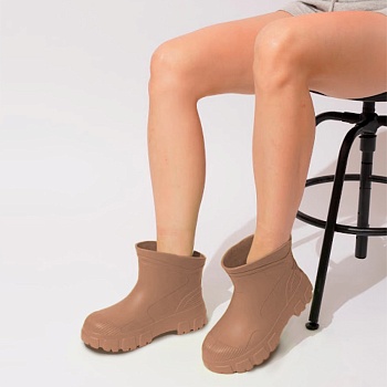Сапоги резиновые женские, цвет капучино - Обувь ЭВА для мужчин, женщин и детей от производителя Колесник