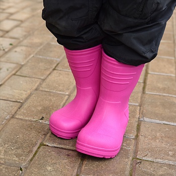 Сапоги детские Thunder, цвет фуксия - Обувь ЭВА для мужчин, женщин и детей от производителя Колесник