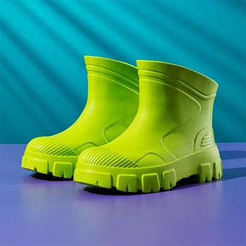 Сапоги резиновые мужские, цвет салатовый - Обувь ЭВА для мужчин, женщин и детей от производителя Колесник