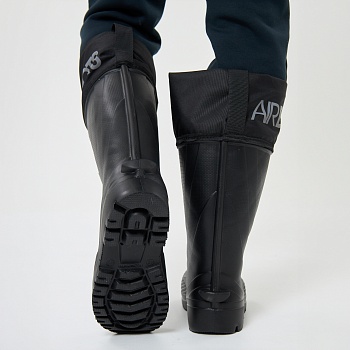 Резиновые сапоги AirBoots с меховыми вкладышами, цвет черный - Обувь ЭВА для мужчин, женщин и детей от производителя Колесник