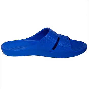 Шлепанцы детские, подростковые, цвет ярко-синий - Обувь ЭВА для мужчин, женщин и детей от производителя Колесник