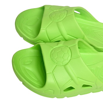 Шлепанцы детские, подростковые, цвет салатовый - Обувь ЭВА для мужчин, женщин и детей от производителя Колесник