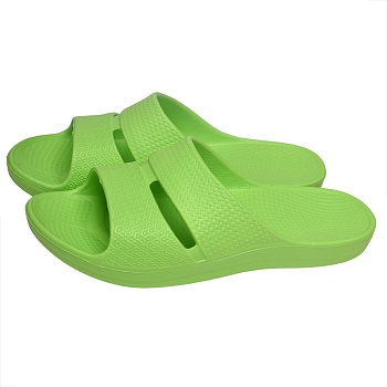Шлепанцы детские, подростковые, цвет салатовый - Обувь ЭВА для мужчин, женщин и детей от производителя Колесник