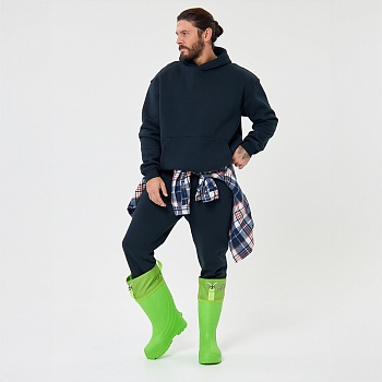 Резиновые сапоги AirBoots с меховыми вкладышами, цвет салатовый - Обувь ЭВА для мужчин, женщин и детей от производителя Колесник