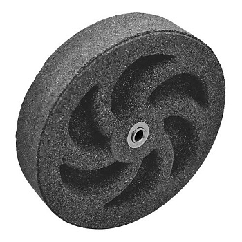 Колесо бескамерное для мусорного бака, тачки, тележки диаметром 30 см, цвет графитная крошка - Обувь ЭВА для мужчин, женщин и детей от производителя Колесник