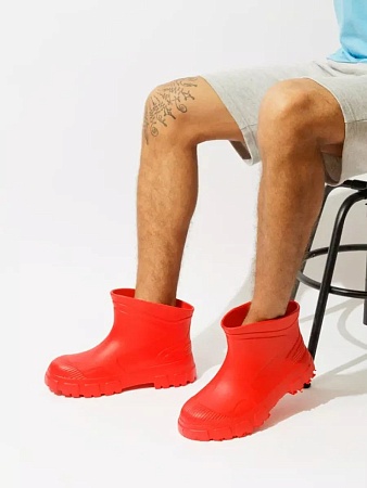 Сапоги резиновые женские, цвет алый - Обувь ЭВА для мужчин, женщин и детей от производителя Колесник