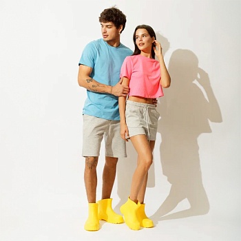 Сапоги резиновые мужские, цвет желтый - Обувь ЭВА для мужчин, женщин и детей от производителя Колесник