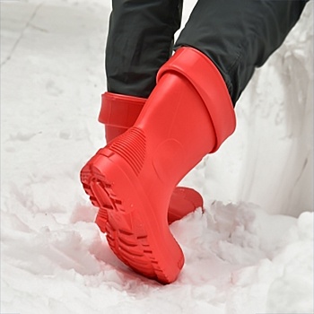 Сапоги резиновые Digger, цвет красный - Обувь ЭВА для мужчин, женщин и детей от производителя Колесник