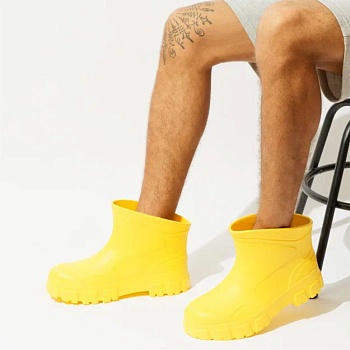 Сапоги резиновые мужские, цвет желтый - Обувь ЭВА для мужчин, женщин и детей от производителя Колесник