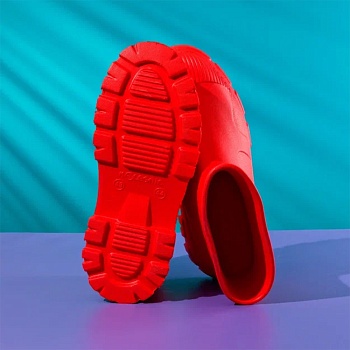 Сапоги резиновые мужские, цвет алый - Обувь ЭВА для мужчин, женщин и детей от производителя Колесник