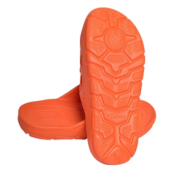 Шлепанцы детские, подростковые, цвет оранжевый - Обувь ЭВА для мужчин, женщин и детей от производителя Колесник