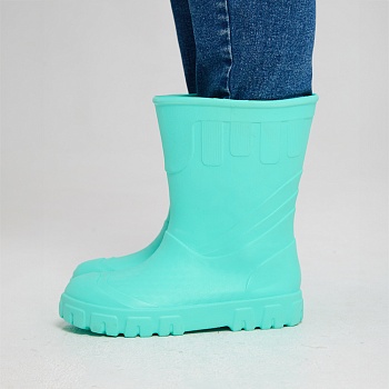 Сапоги резиновые женские Леди, цвет мятный - Обувь ЭВА для мужчин, женщин и детей от производителя Колесник