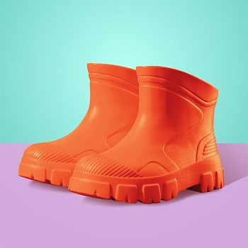 Сапоги детские резиновые, цвет оранжевый - Обувь ЭВА для мужчин, женщин и детей от производителя Колесник