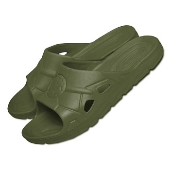 Шлепанцы детские, подростковые, цвет оливковый - Обувь ЭВА для мужчин, женщин и детей от производителя Колесник