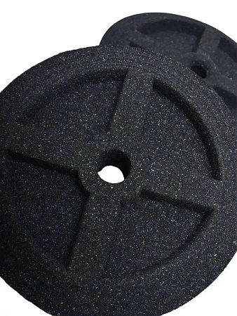 Колеса для мусорного бака, тачки, тележки диаметром 20 см, цвет графитная крошка - Обувь ЭВА для мужчин, женщин и детей от производителя Колесник