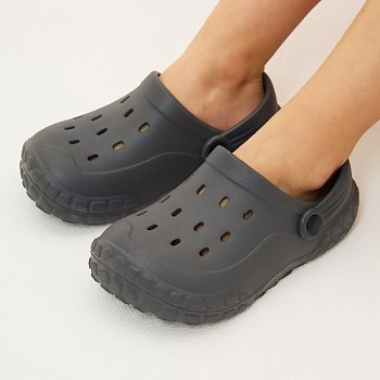 Сабо детские из ЭВА, цвет серый - Обувь ЭВА для мужчин, женщин и детей от производителя Колесник