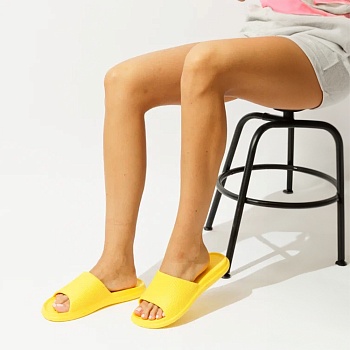 Шлепанцы ЭВА, цвет желтый - Обувь ЭВА для мужчин, женщин и детей от производителя Колесник