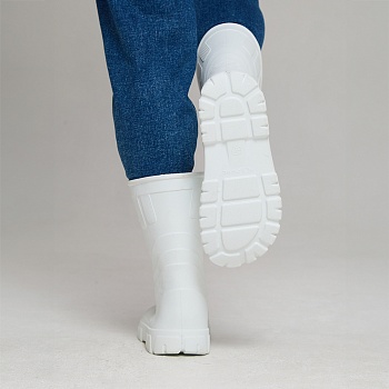 Сапоги резиновые женские Леди, цвет белый - Обувь ЭВА для мужчин, женщин и детей от производителя Колесник