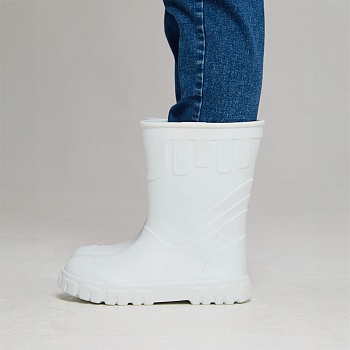 Сапоги резиновые женские Леди, цвет белый - Обувь ЭВА для мужчин, женщин и детей от производителя Колесник