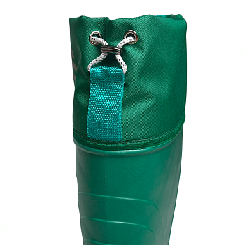 Резиновые сапоги AirBoots с меховыми вкладышами, цвет зеленый - Обувь ЭВА для мужчин, женщин и детей от производителя Колесник