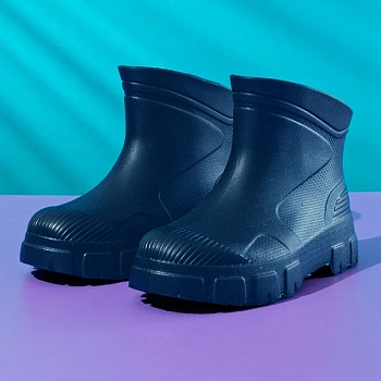 Сапоги резиновые женские, цвет темно-синий - Обувь ЭВА для мужчин, женщин и детей от производителя Колесник