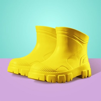 Сапоги резиновые женские, цвет желтый - Обувь ЭВА для мужчин, женщин и детей от производителя Колесник